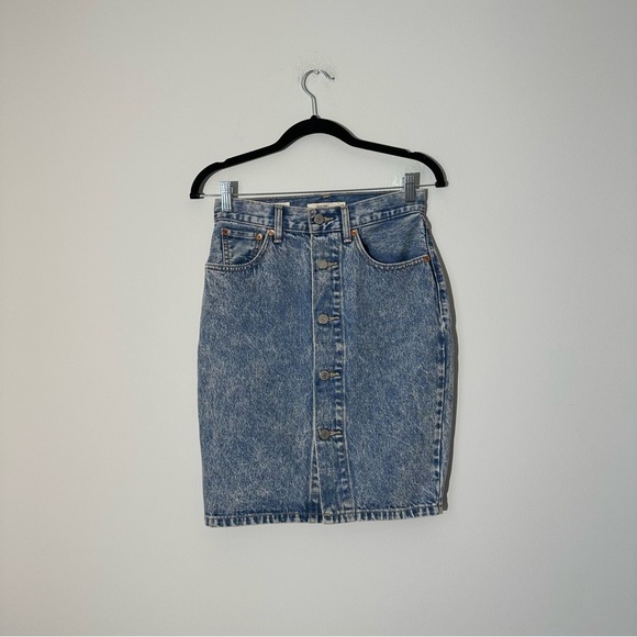 levis premium mom skirt - Picture 4 of 8